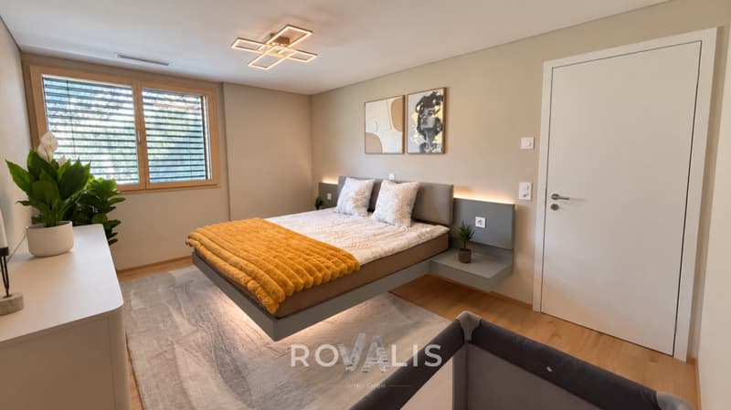 Möblierte 2.5-Zimmer-Wohnung mit Weitblick in Ried-Brig (2)