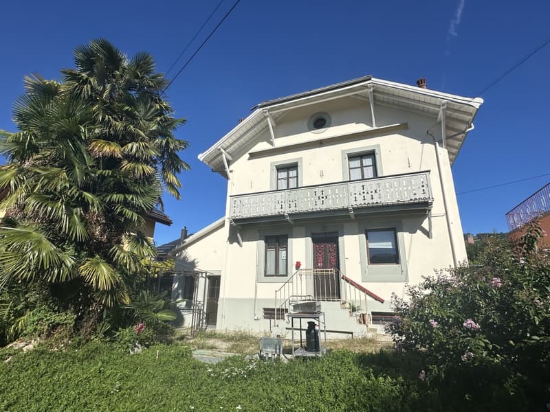 En exclusivité à Rolle - Villa individuelle avec grand jardin, proche gare (1)