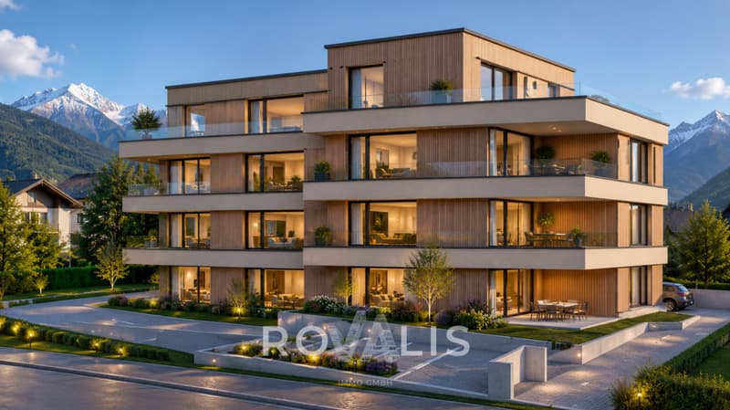 **3.5 Zimmer im Erdgeschoss mit 42 m² Gartensitzplatz** (1)