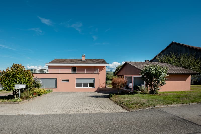 EXCLUSIVITE IMMO2Z : Villa individuelle de 6.5 pces avec appartement indépendant (1)