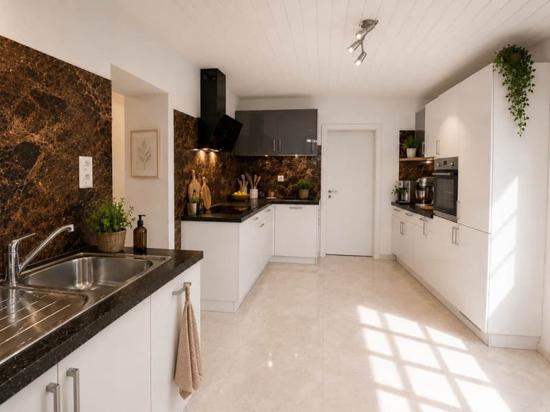 Immeuble de rendement à Courtételle - 5 app, garages et atelier (4)