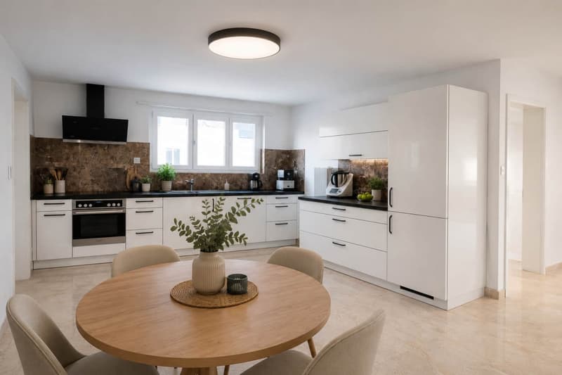 Immeuble de rendement à Courtételle - 5 app, garages et atelier (6)