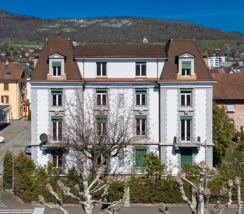 Immeuble de rendement à Delémont - 9 appartements + local commercial (1)