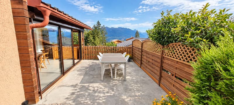 À LOUER : Chalet au Mayen de la Zour - charme, calme et magnifique vue (5)