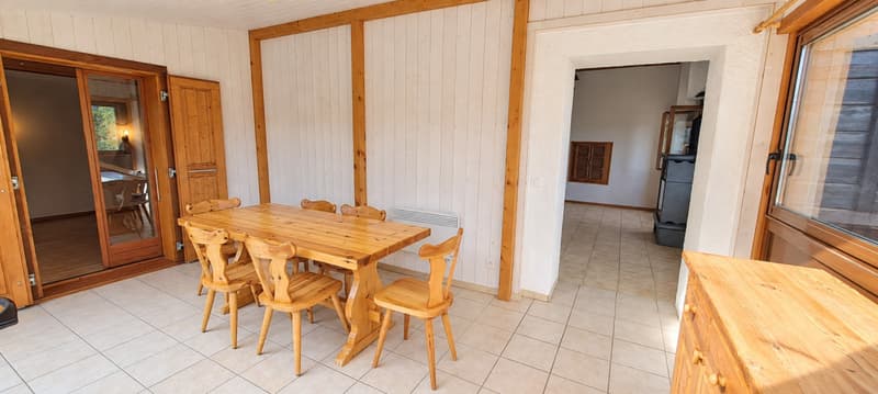 À LOUER : Chalet au Mayen de la Zour - charme, calme et magnifique vue (7)