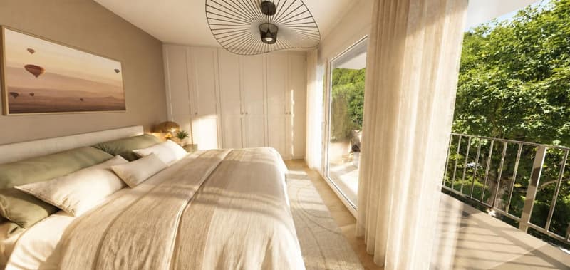 Au-dessus des nuages : superbe 2.5 pièces neuf 66m2 avec balcon de 27 m² (10)