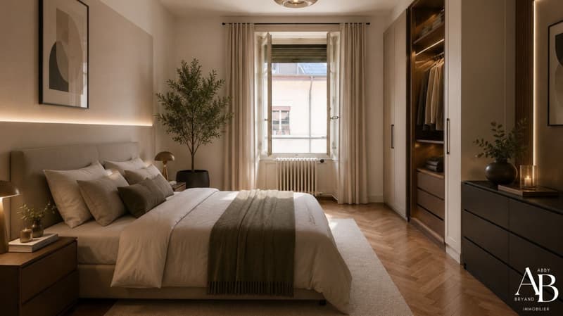 Appartement de ville, 4 pièces à rénover entre Plainpalais et Carouge (4)