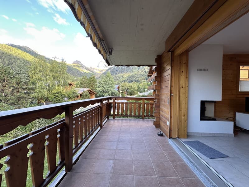 OVRONNAZ - Appartement meublé de 3.5 pièces avec vue imprenable (9)
