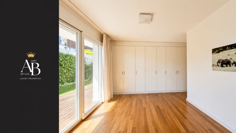 Villa individuelle contemporaine - Vue panoramique sur le lac et le Mont-Blanc (7)