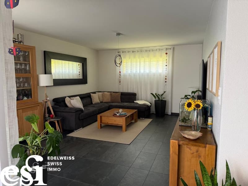 Splendide appartement minergie de 4.5 pces avec terrasse-jardin à Collombey (4)