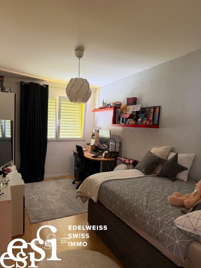 Splendide appartement minergie de 4.5 pces avec terrasse-jardin à Collombey (6)