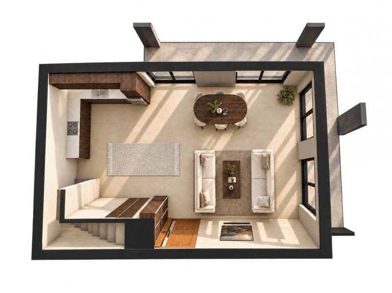NEUVE - 67 m2 de Terrasses et ROOF-TOP pour cette VILLA 4.5 pcs de 350 m2 utile (5)