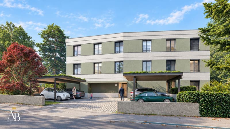 Dernier lot disponible - Appartement contemporain avec grand balcon (5)