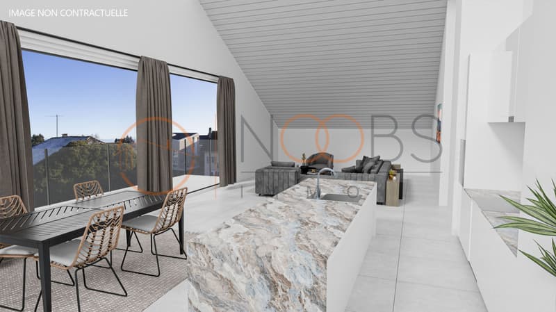Plus que 3 Lots disponibles ! 2.5 pièces NEUFS de 77 à 90 m2 - Dès CHF490'000.- (8)