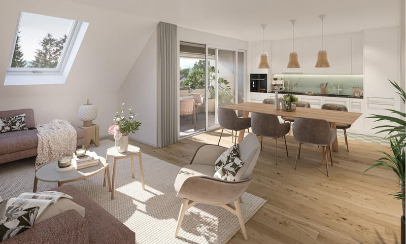 2.5 room apartment in Worben (1)
