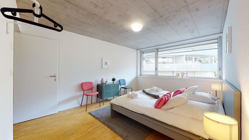 Bel appartement 3.5 pièces lumineux à la Matze, centre ville Sion (8)