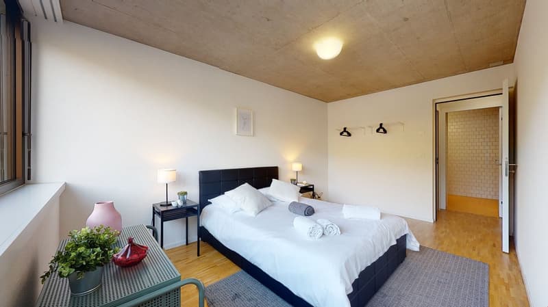 Bel appartement 3.5 pièces lumineux à la Matze, centre ville Sion (10)