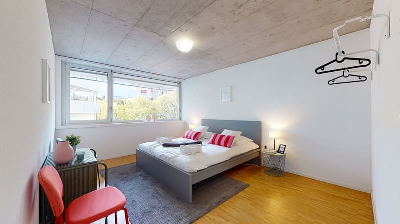 Bel appartement 3.5 pièces lumineux à la Matze, centre ville Sion (7)