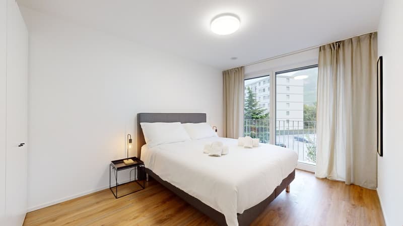 Appartamento moderno e luminoso con balcone (8)