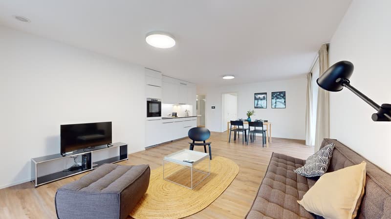 Appartamento moderno e luminoso con balcone (5)