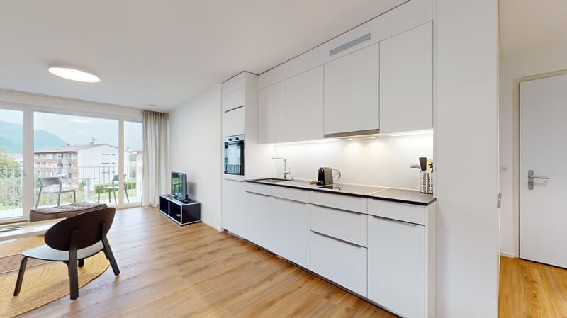 Appartamento moderno e luminoso con balcone (2)