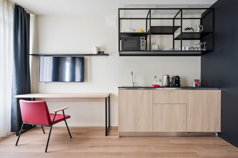 Novantanove appartamento albergo Ginevra Plainpalais - Studio Doppia e Twin (6)
