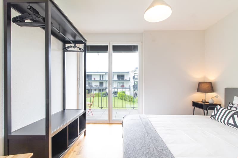 Appartement moderne et meublé, à quelques minutes du bord du lac Léman (12)