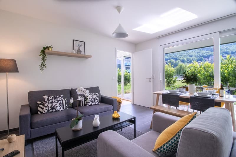 Appartement moderne, 1 chambre à coucher au Bouveret (5)