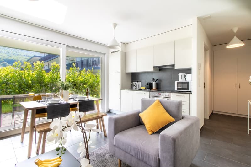 Appartement moderne, 1 chambre à coucher au Bouveret (7)