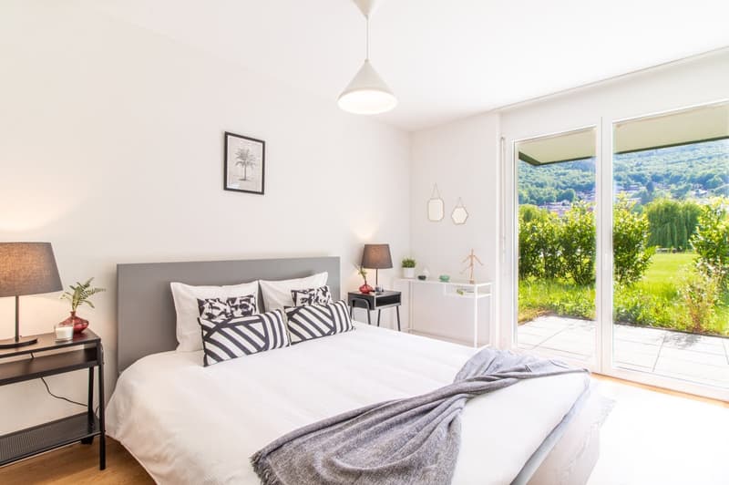 Appartement moderne, 1 chambre à coucher au Bouveret (11)