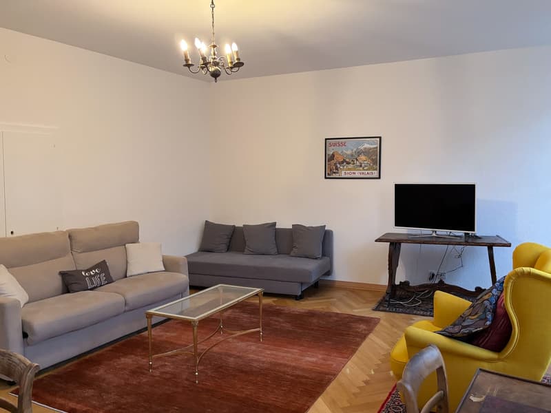 Charmant appartement meublé au coeur de Sion (1)