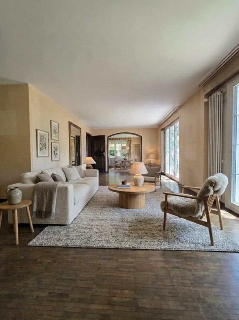 Nur 20 Minuten von Reinach entfernt - elegantes 7 1/2 Zimmer-Landhaus mit viel Umschwung und Fernsicht / Unique Country-Style Villa Kopie (5)