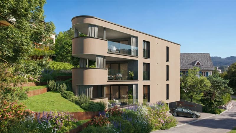 3 Zimmer Wohnung im Eigentumsstandard an der Stadtgrenze zu Zürich - Exclusive New Development on Zurich's City Border (1)