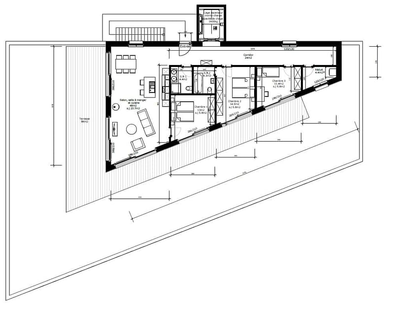 Appartement 4,5 pièces de 125 m² avec terrasse (5)