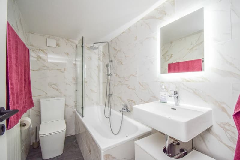 Badezimmer Dachgeschoss