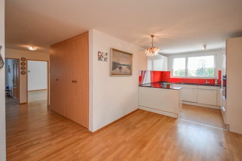 Küche mit Vorplatz