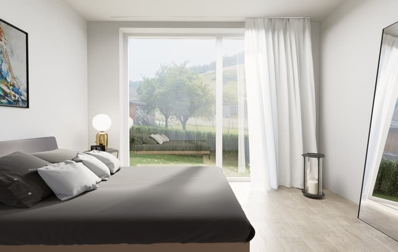 Bel appartement de jardin avec 5,5 pièces à Erlinsbach AG (3)