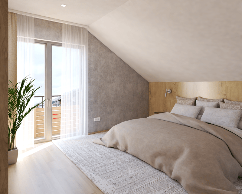 Schlafzimmer im Obergeschoss