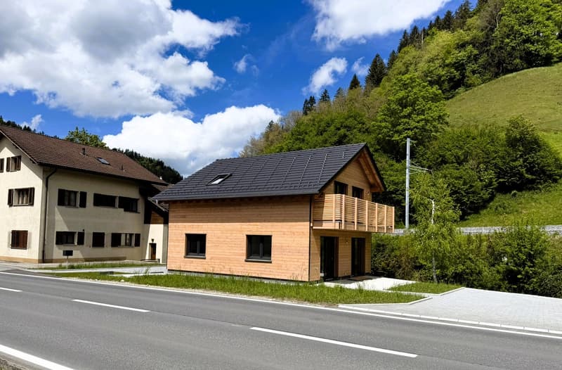 Modern single-family house in Wiggen, built to the Minergie standard, with large garden (4)
