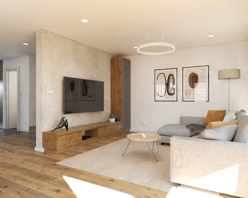 Neubau drei moderne Einfamilienhäuser nach Minergie-Standard in Riedstätt (14)