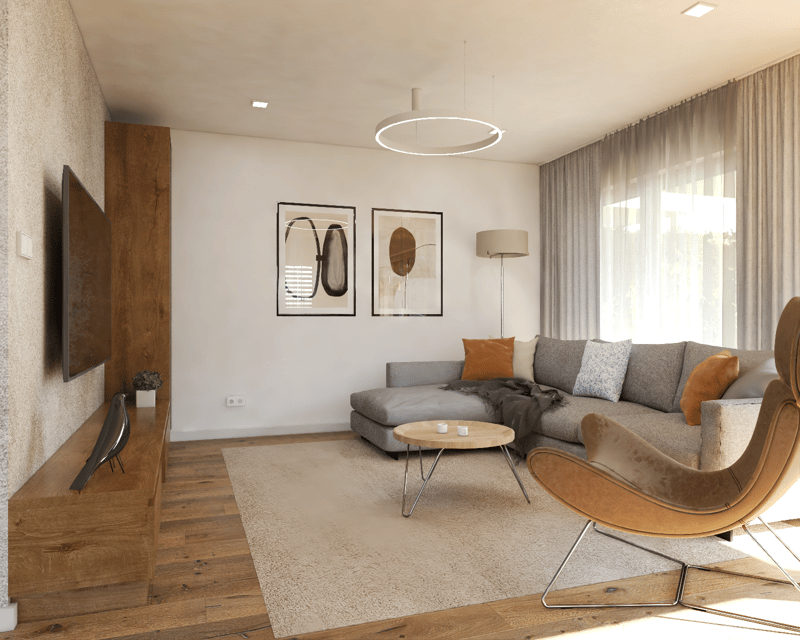 Neubau drei moderne Einfamilienhäuser nach Minergie-Standard in Riedstätt (15)