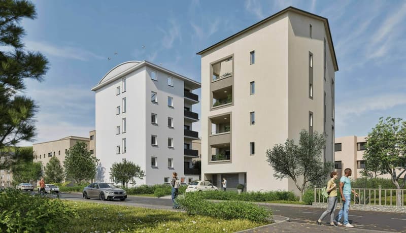 BELLINZONA: We sell new 2.5-room apartments of high standing in a strategic position (5)