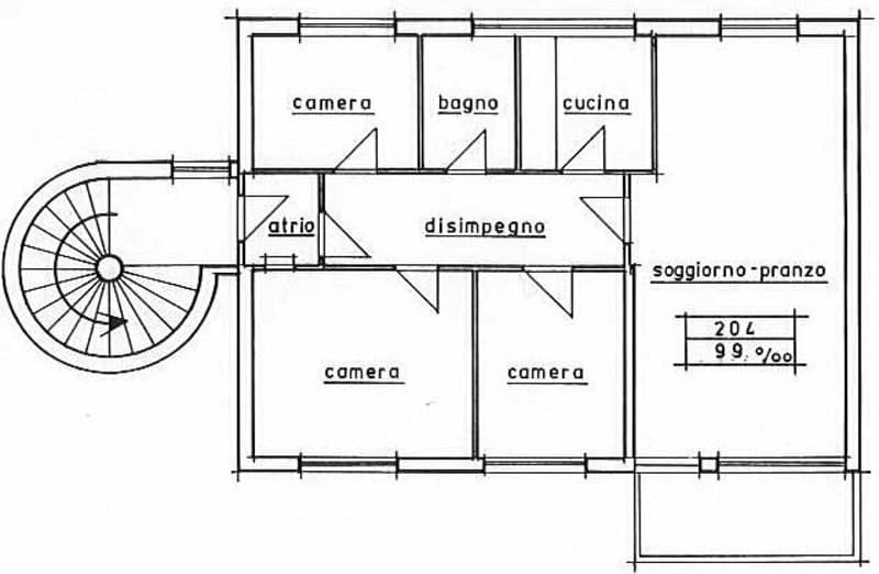Bellissimo 3.5 locali in via Rompeda a Bellinzona (15)