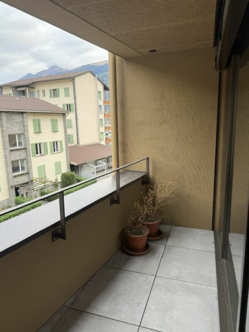 Affittiamo grande e moderno appartamento 2.5 locali in zona centrale (10)