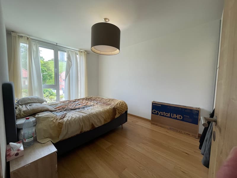 In affitto - Bel appartamento ammobiliato di 2,5 locali con balcone a Romont (2)