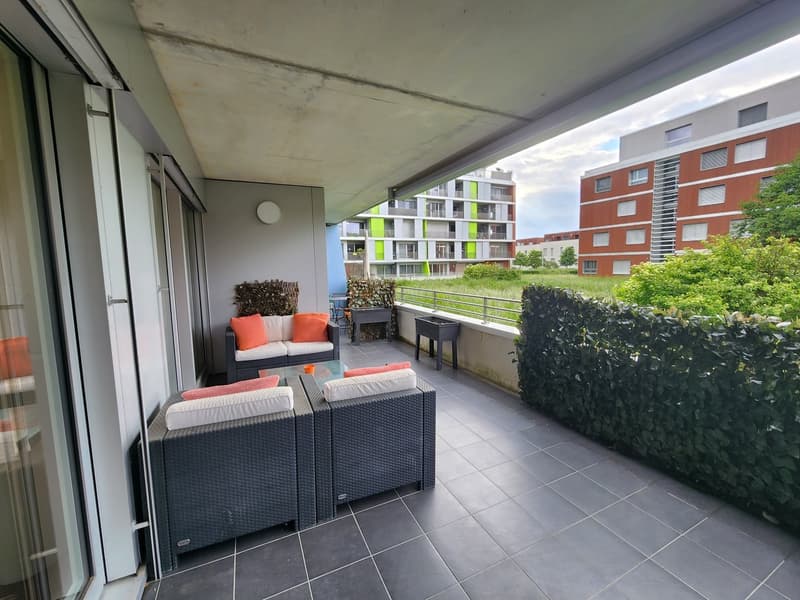 Splendido appartamento di 4,5 locali al piano terra con ampio balcone (6)