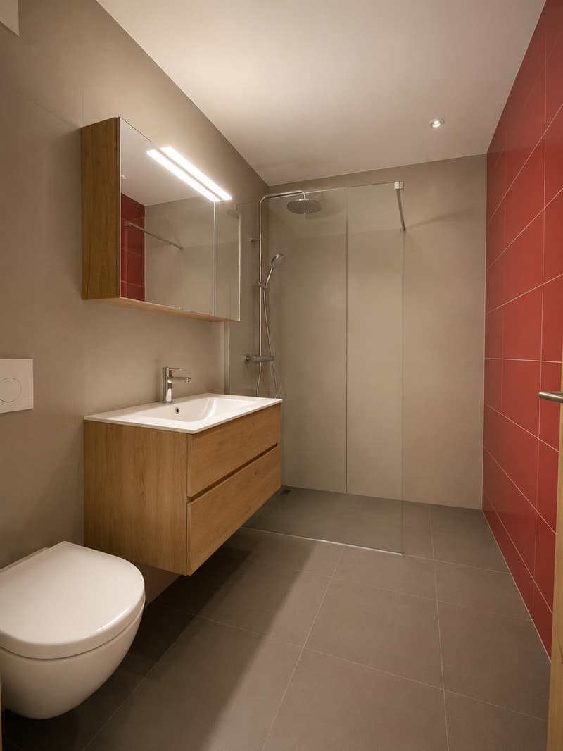 Ampio appartamento arredato di 2,5 locali con balcone - Romont (4)
