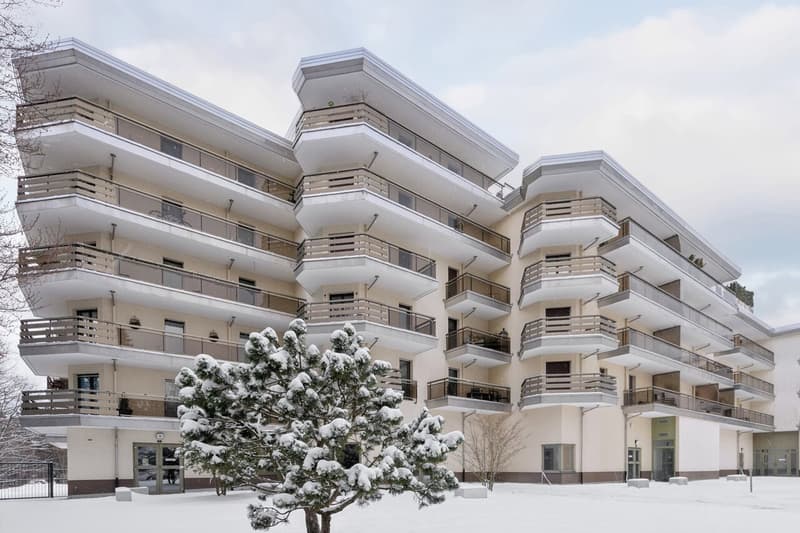 Delizioso appartamento di 2 locali con giardino e vista sul lago (1)