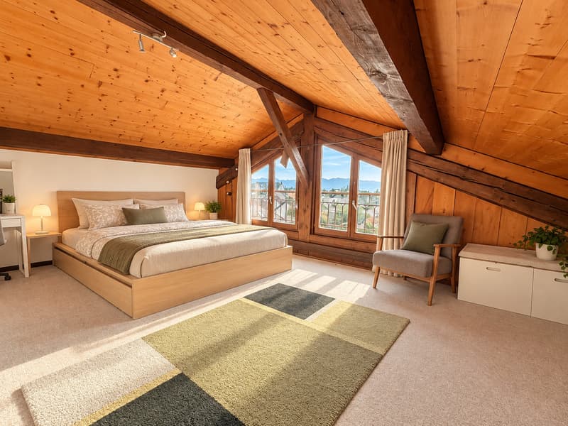 Magnifique appartement de 3,5 pièces en duplex au coeur de Crans (VD) (13)