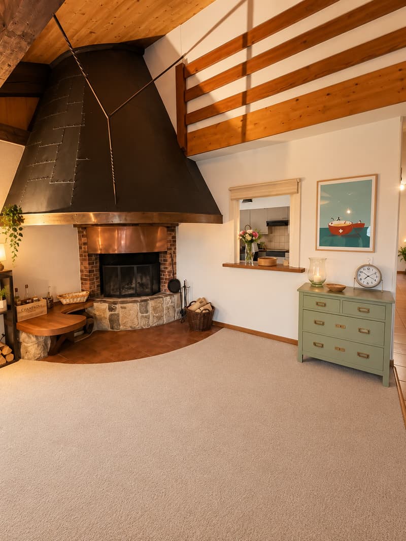 Magnifique appartement de 3,5 pièces en duplex au coeur de Crans (VD) (5)